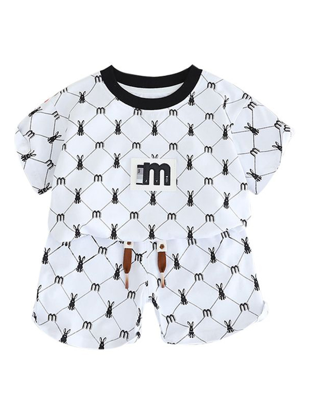 

StyleCast x Revolte Boys Printed T-shirt with Shorts, White