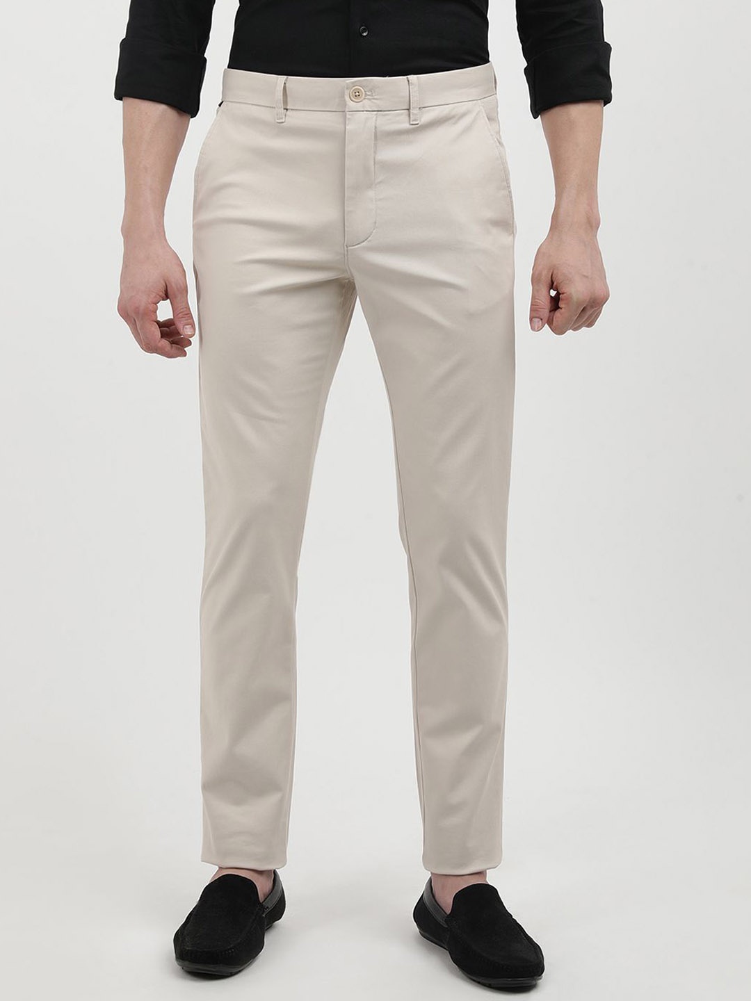 

Tommy Hilfiger Men Slim Fit Trousers, Beige