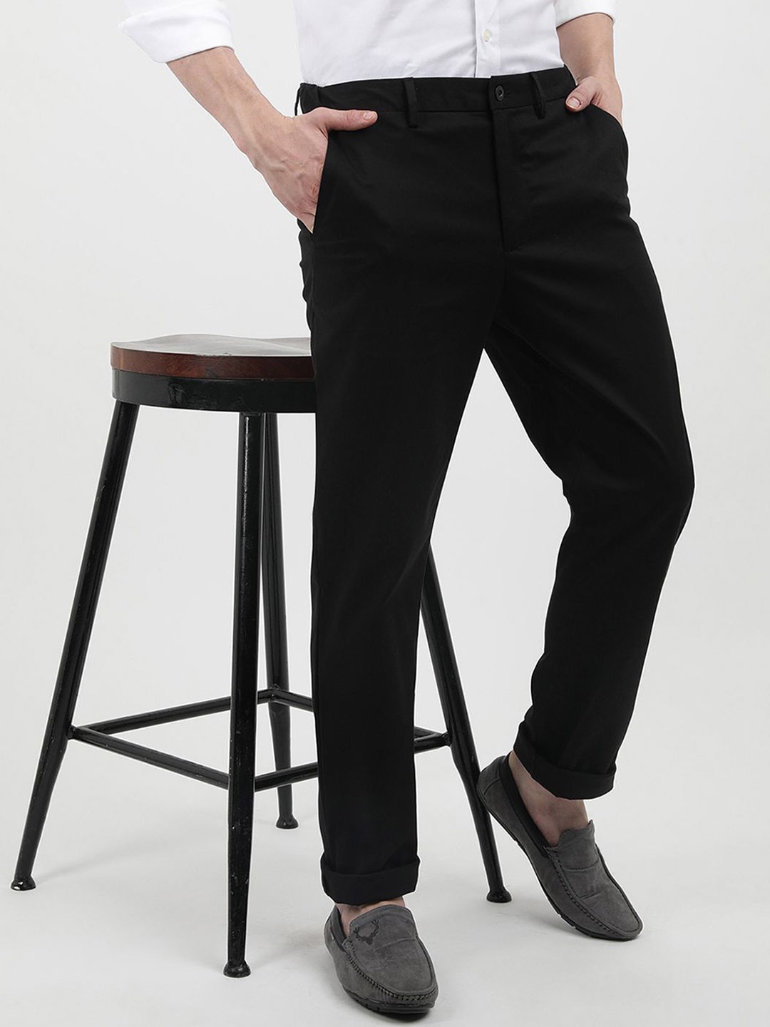 

Tommy Hilfiger Men Slim Fit Chinos, Black