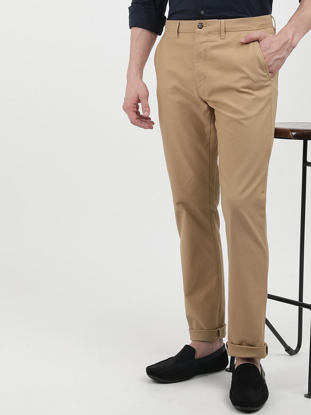 

Tommy Hilfiger Men Slim Fit Chinos, Khaki