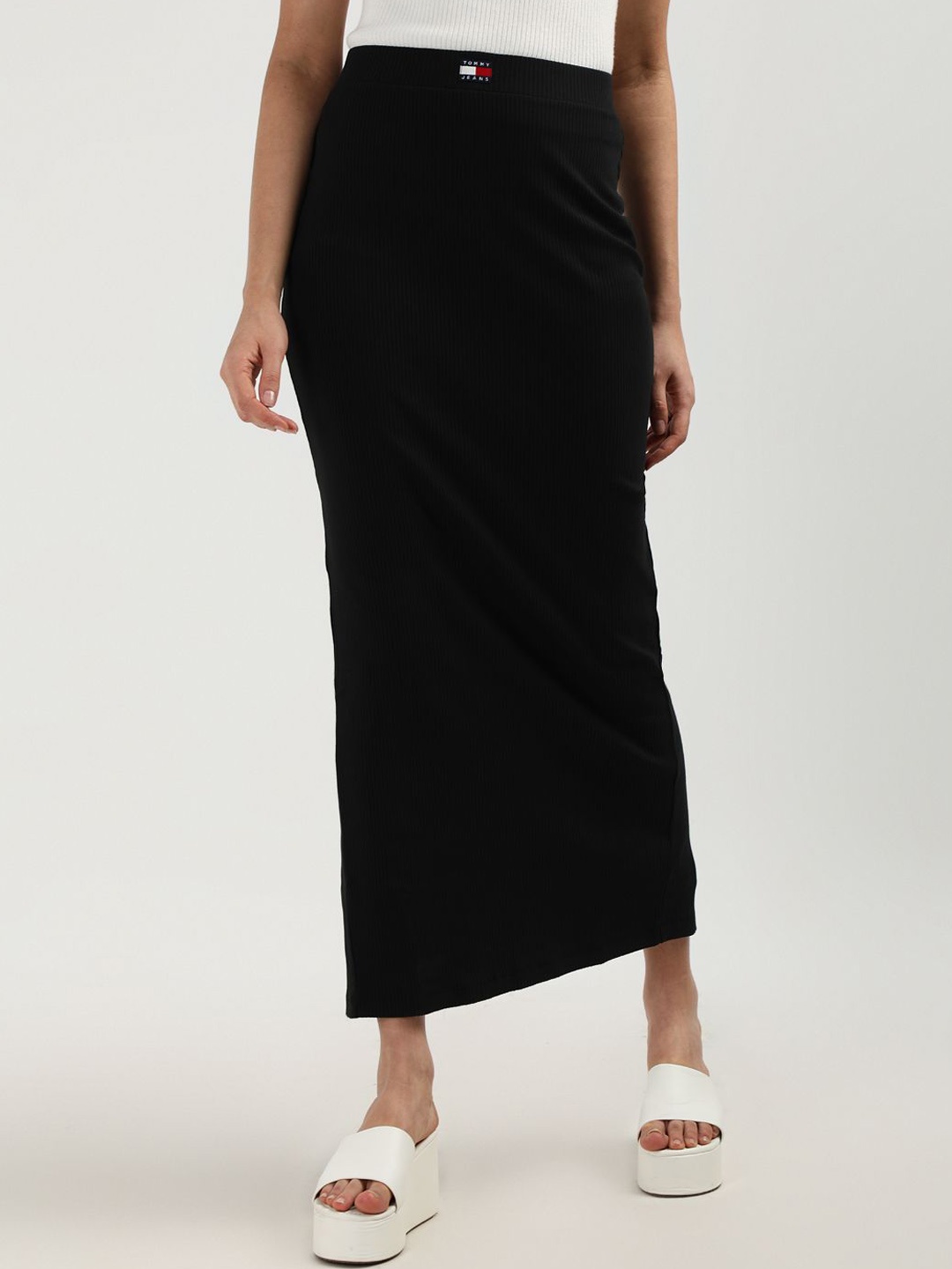 

Tommy Hilfiger Slim-Fit Straight Maxi Skirts, Black