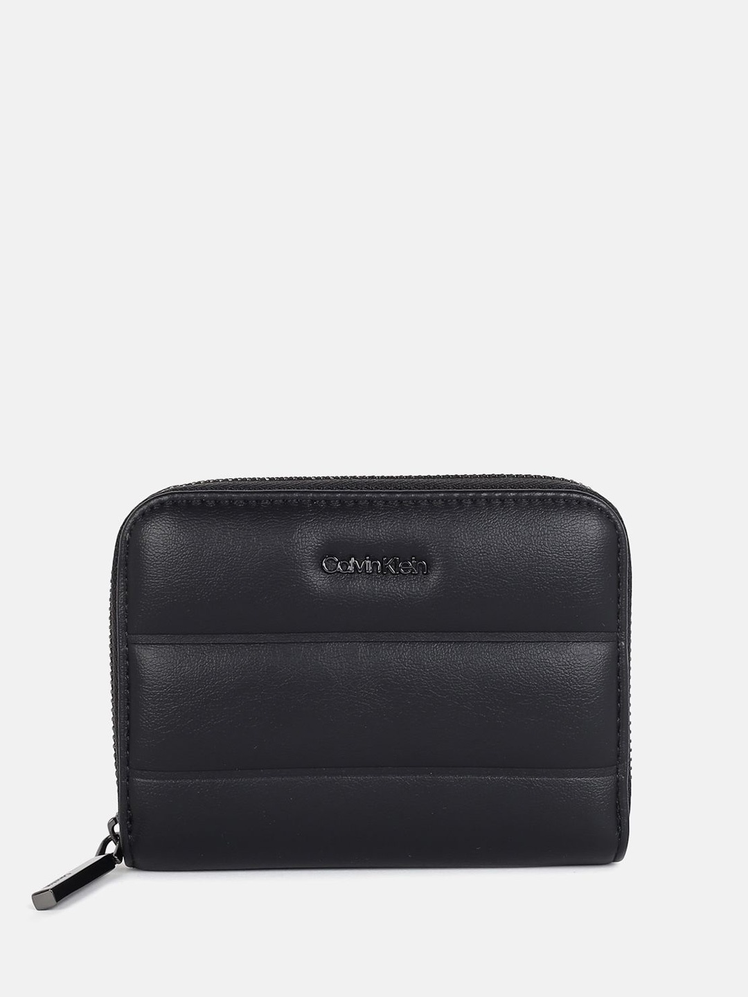 

Calvin Klein Women Quilted Zip Around Wallet, Black