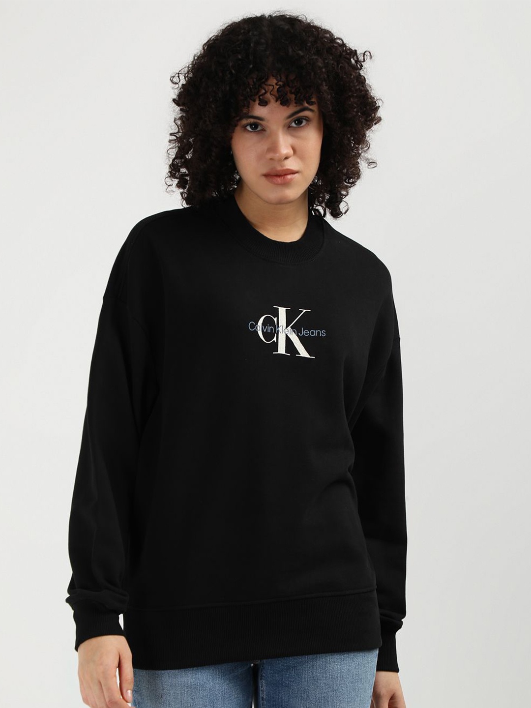 

Calvin Klein Jeans Women Sweatshirt, Black