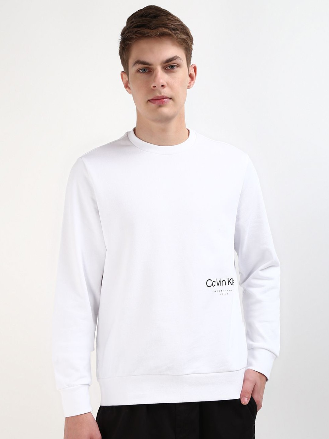 

Calvin Klein Jeans Men Sweatshirt, White
