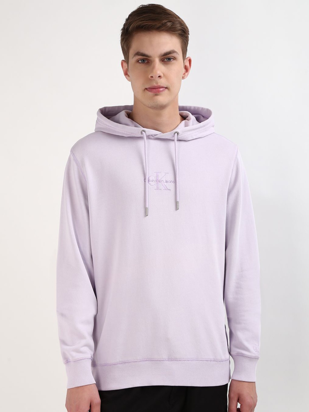 

Calvin Klein Jeans Men Hooded Sweatshirt, Purple