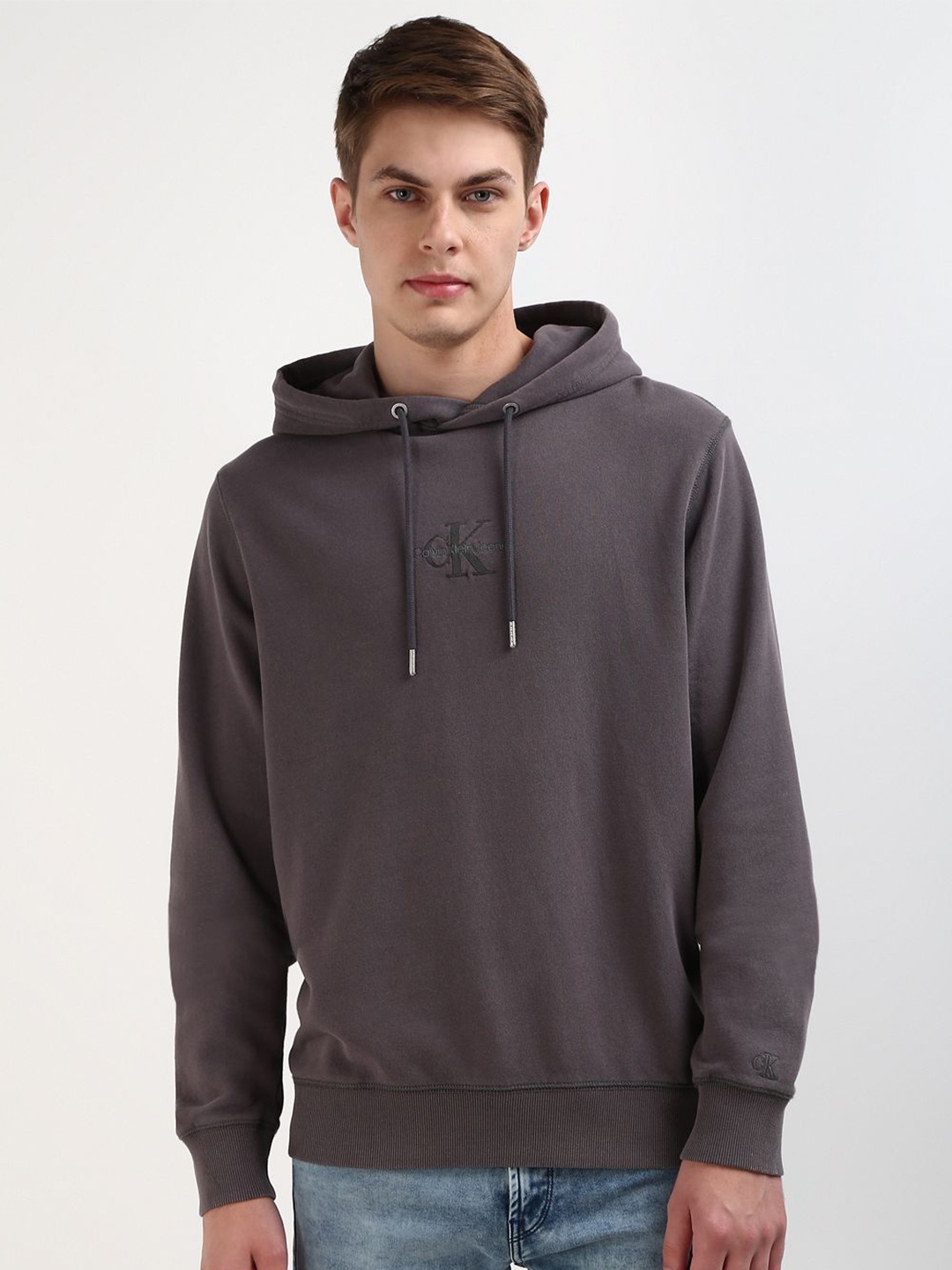 

Calvin Klein Jeans Men Hooded Sweatshirt, Black