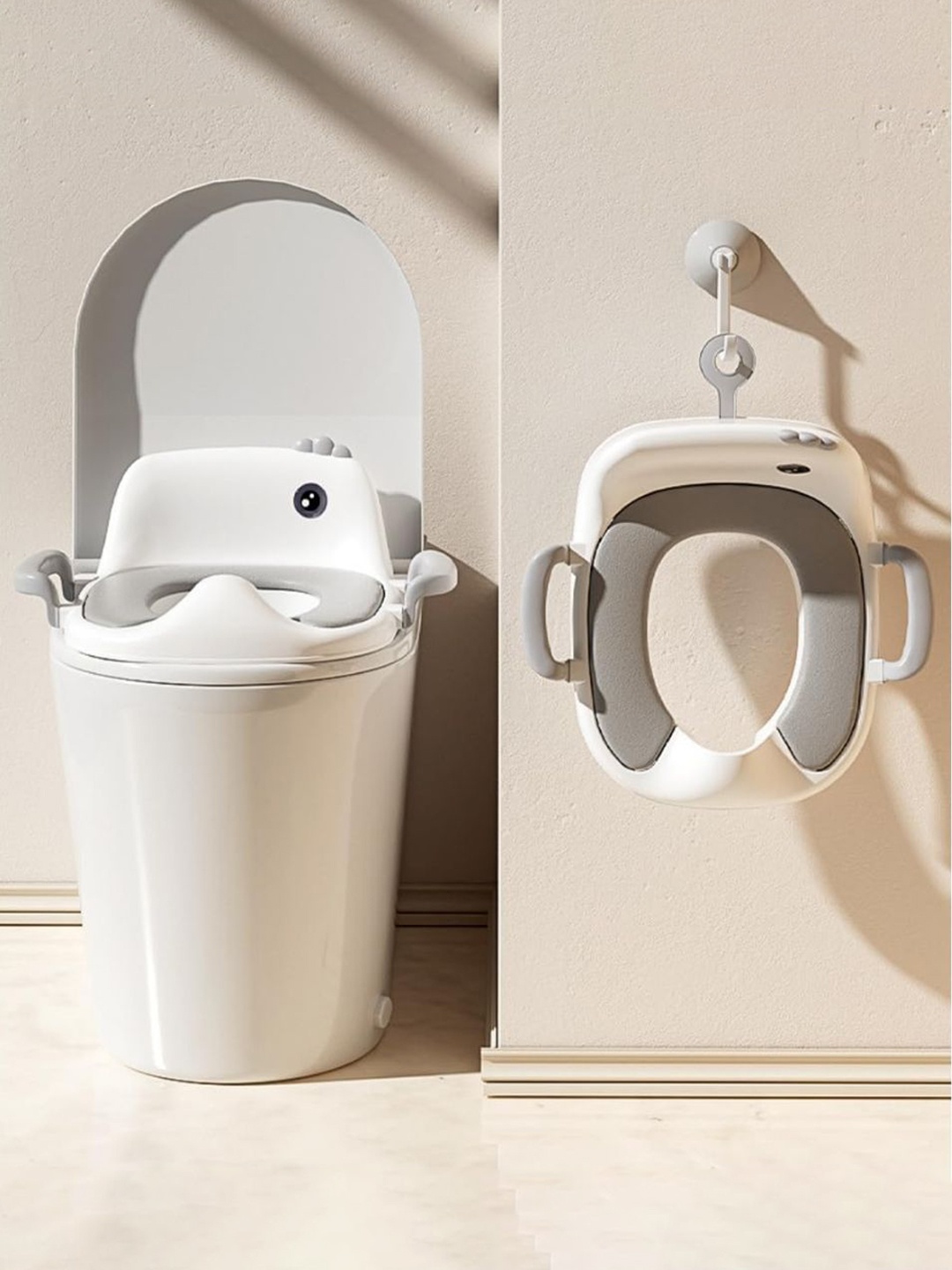 

GUCHIGU Baby Potty Training Seat, White