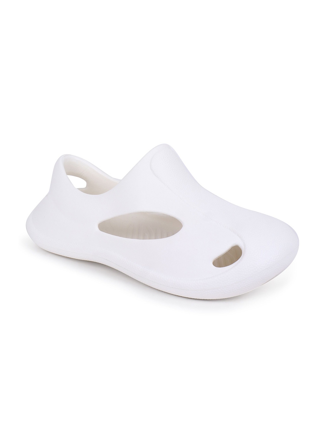 

CASSIEY Men Lightweight Croslite Clogs, White