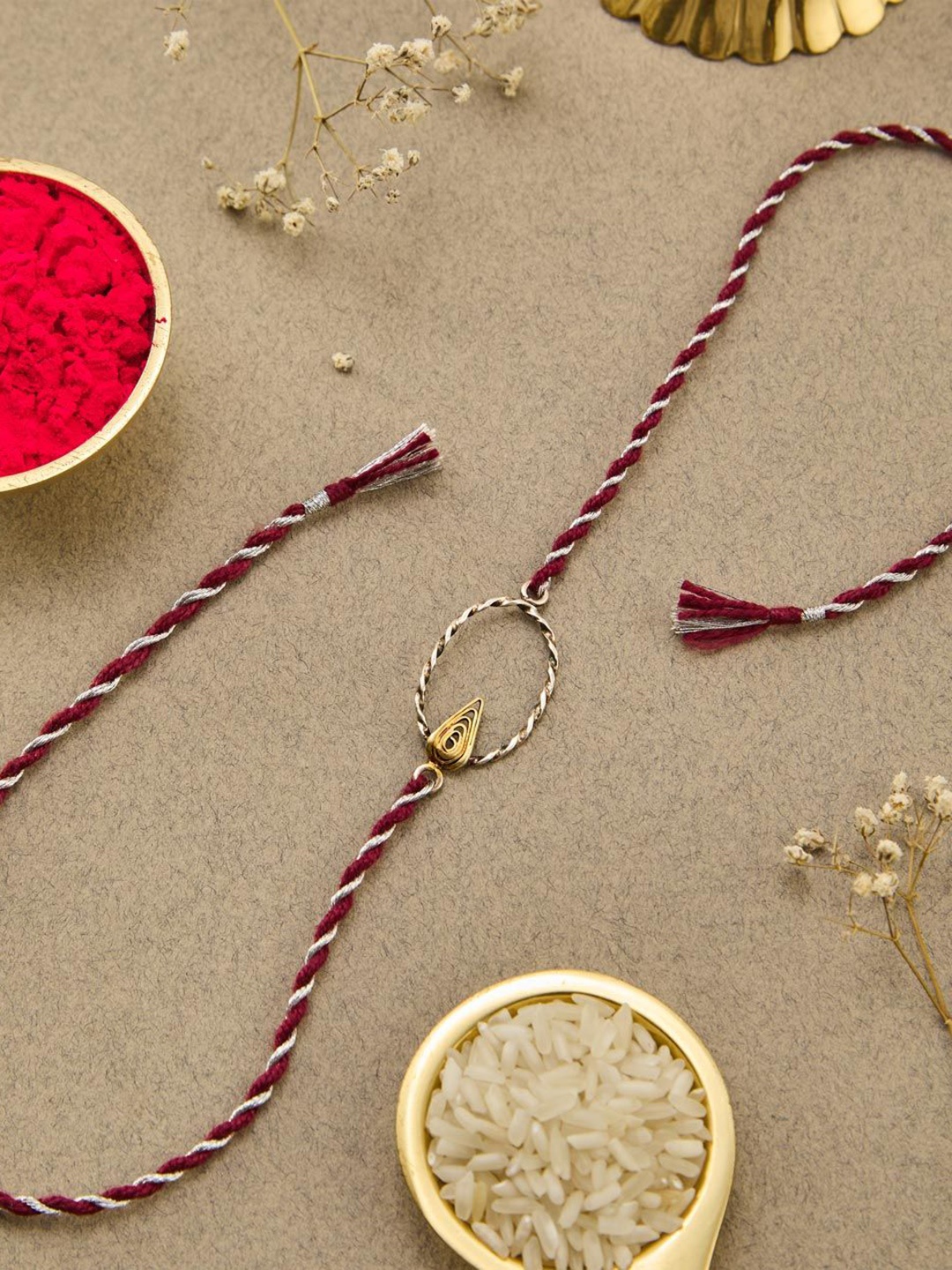 

Fabindia Thread Rakhi, Red