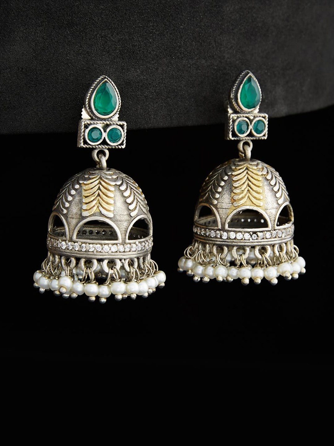 

Fabindia Dome Shaped Jhumkas, Gold
