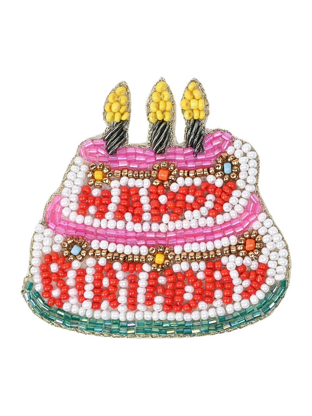 

Aye Candy Girls Embellished Alligator Hair Clip, Red