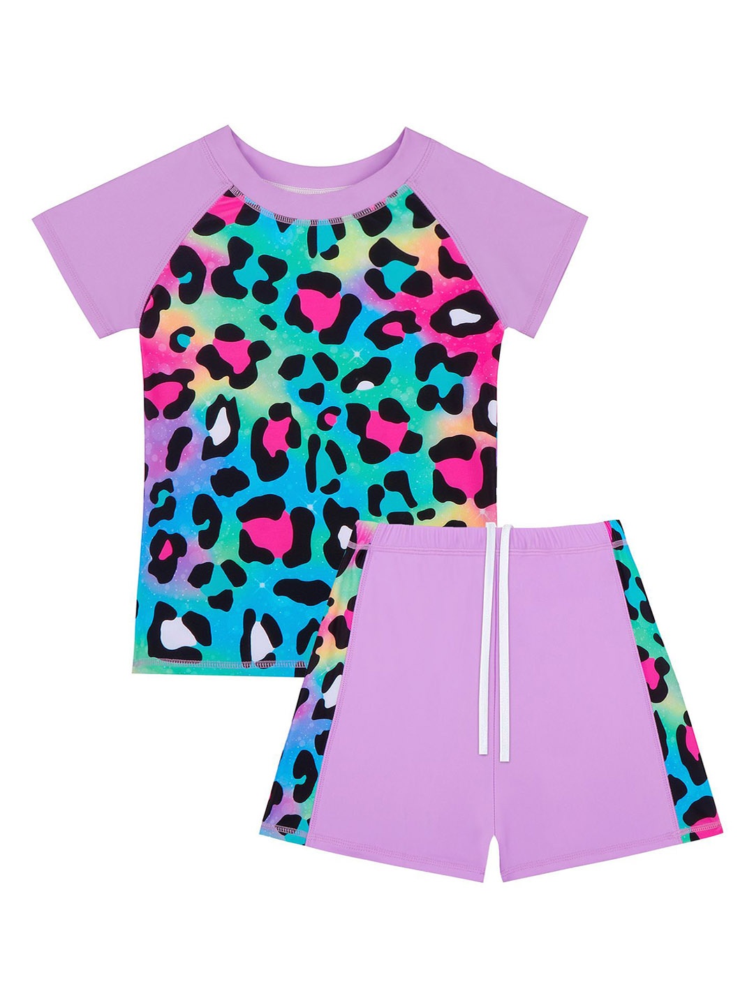 

StyleCast x Revolte animal Printed Swimwear, Purple