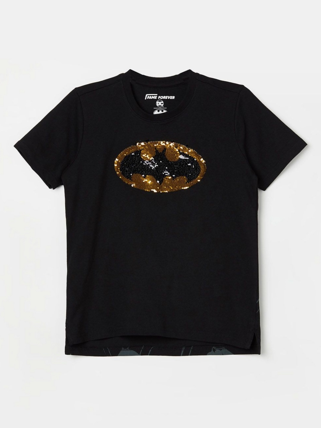 

Fame Forever by Lifestyle Boys Black Dc-Batman T Shirt