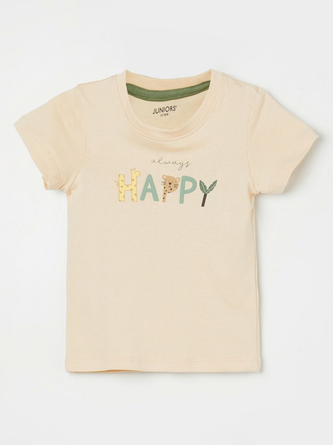 

Juniors by Lifestyle Boys Typography Printed T-shirt, Grey