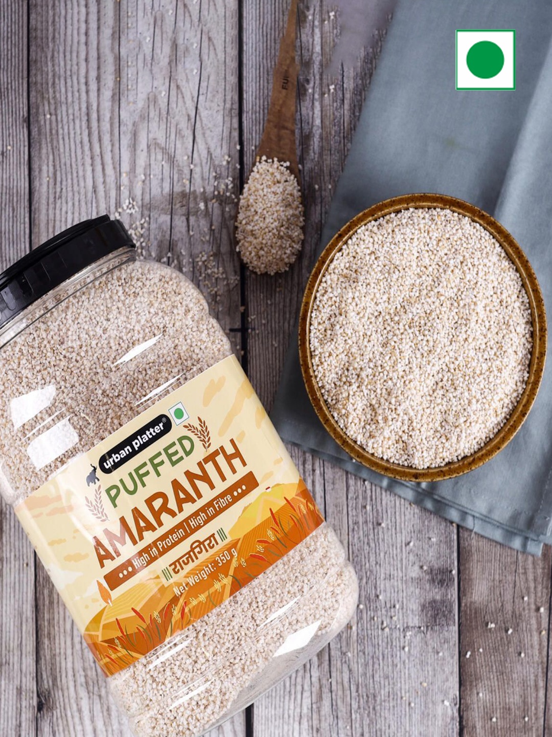 

URBAN PLATTER Puffed Amaranth -350g, Assorted