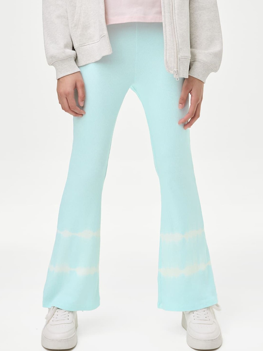 

Marks & Spencer Flared Ankle- Length Leggings, Blue