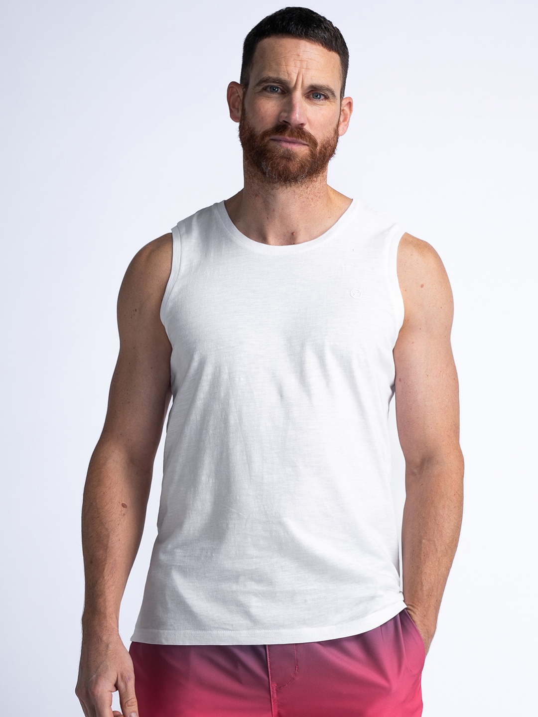 

Petrol Pure Cotton T-shirt, White