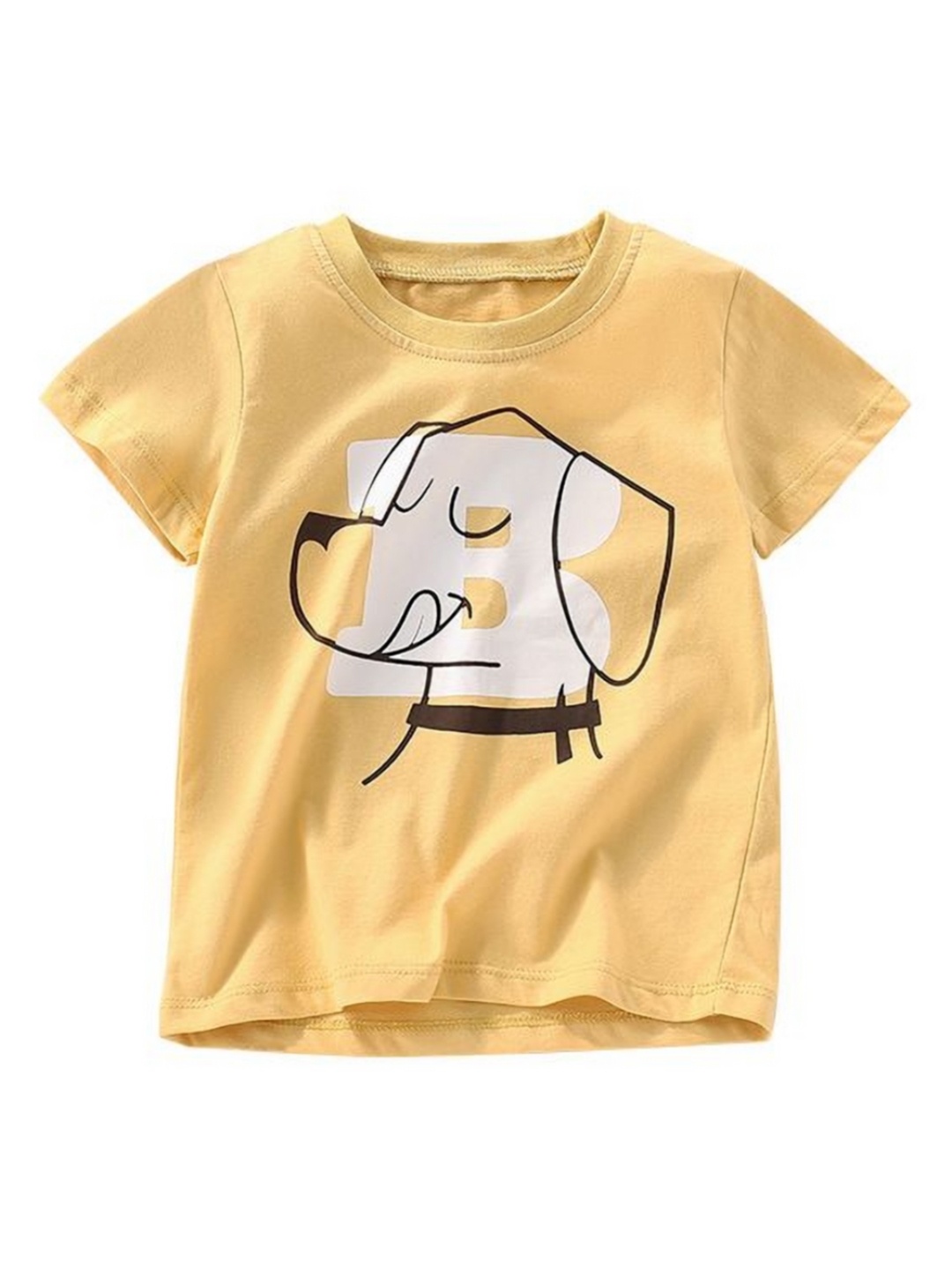 

StyleCast Boys Graphic Printed Round Neck T-shirt, Yellow