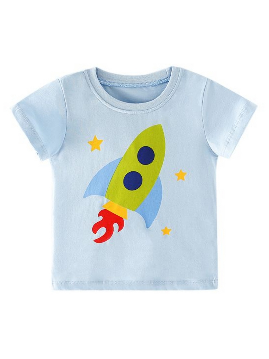 

StyleCast Kids Graphic Printed Round Neck T-shirt, Blue
