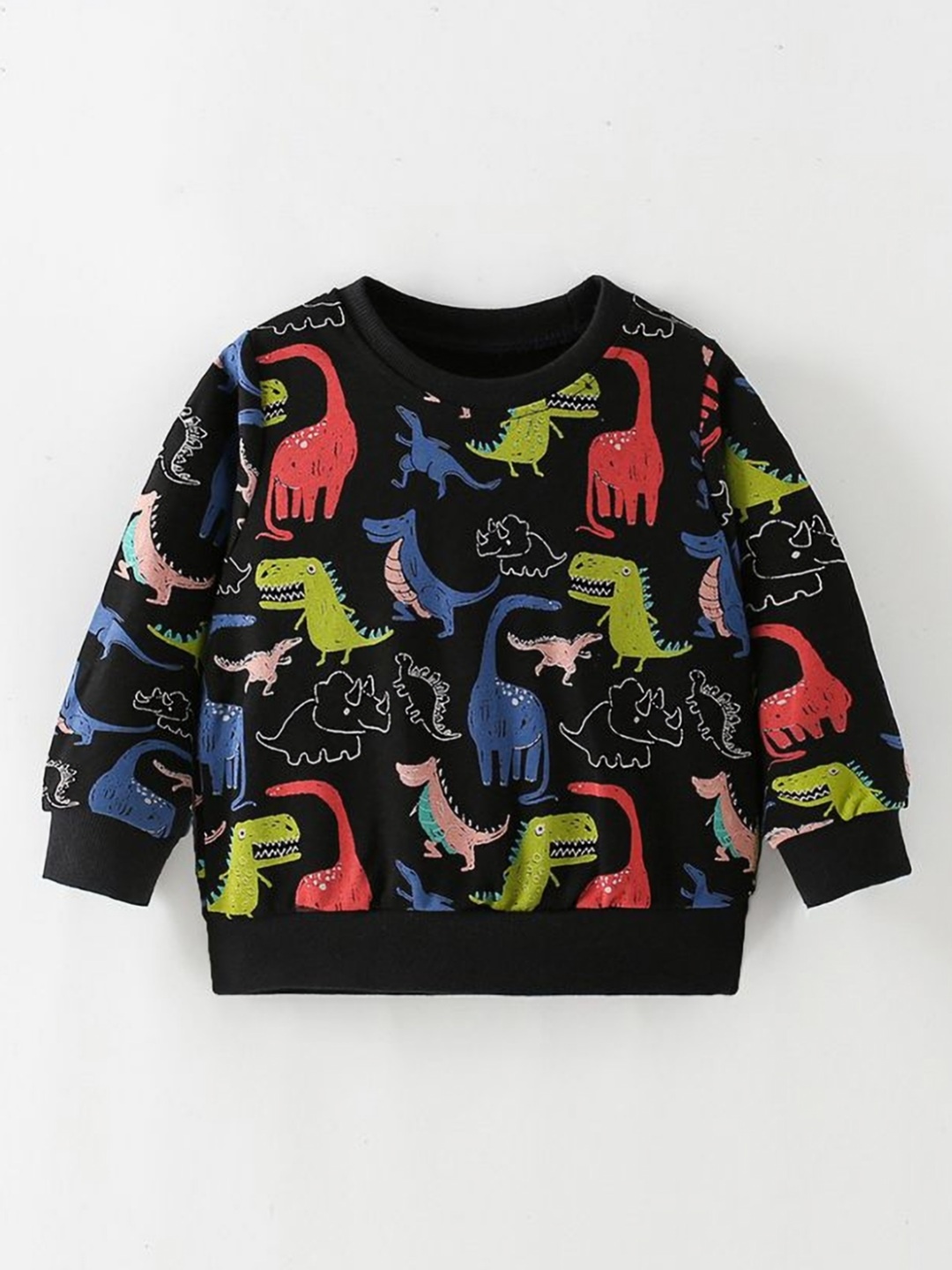 

StyleCast Boys Conversational print Printed Round Neck Cotton T-shirt, Multi