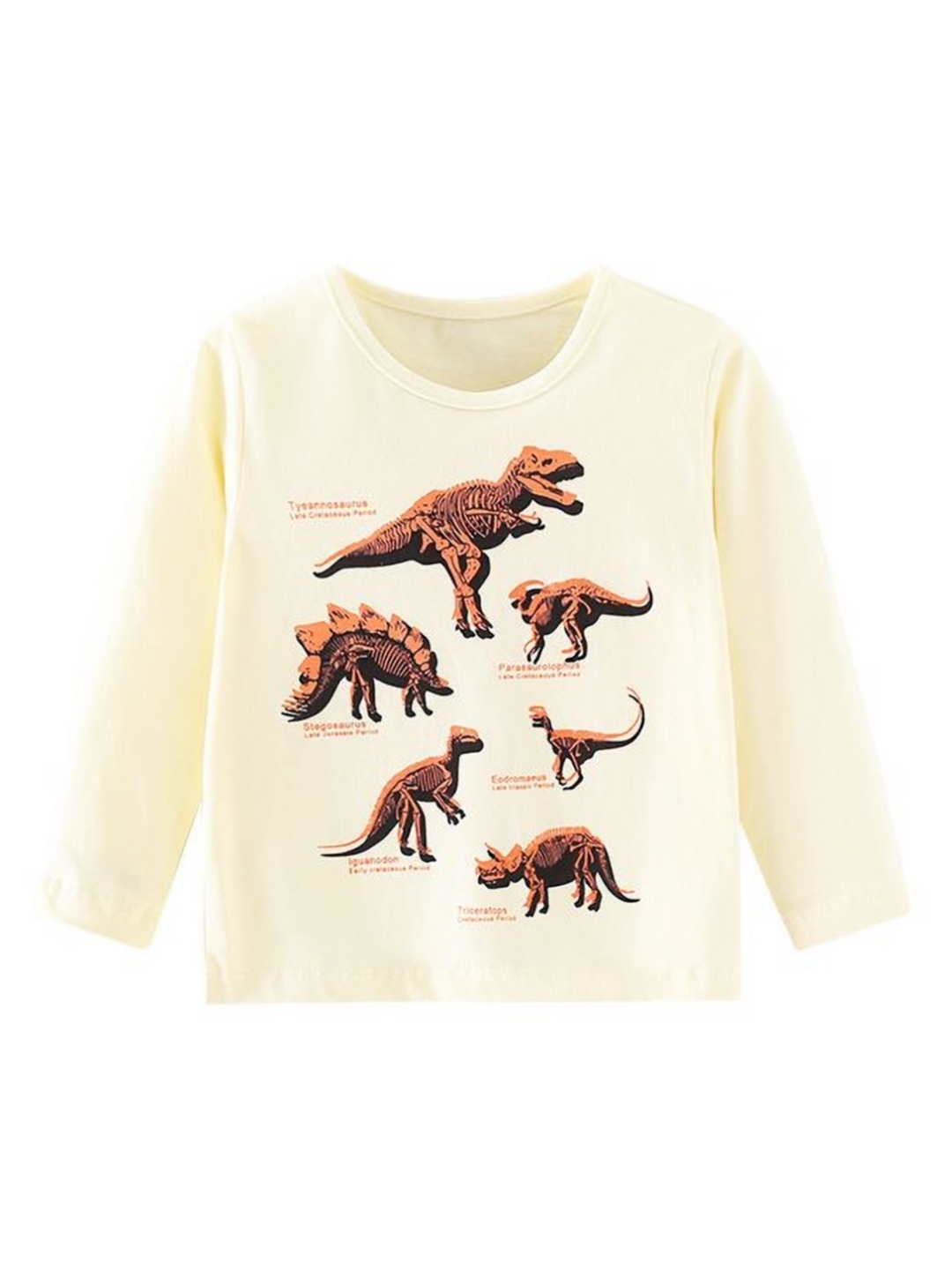 

StyleCast Boys Graphic Printed Round Neck T-shirt, Cream