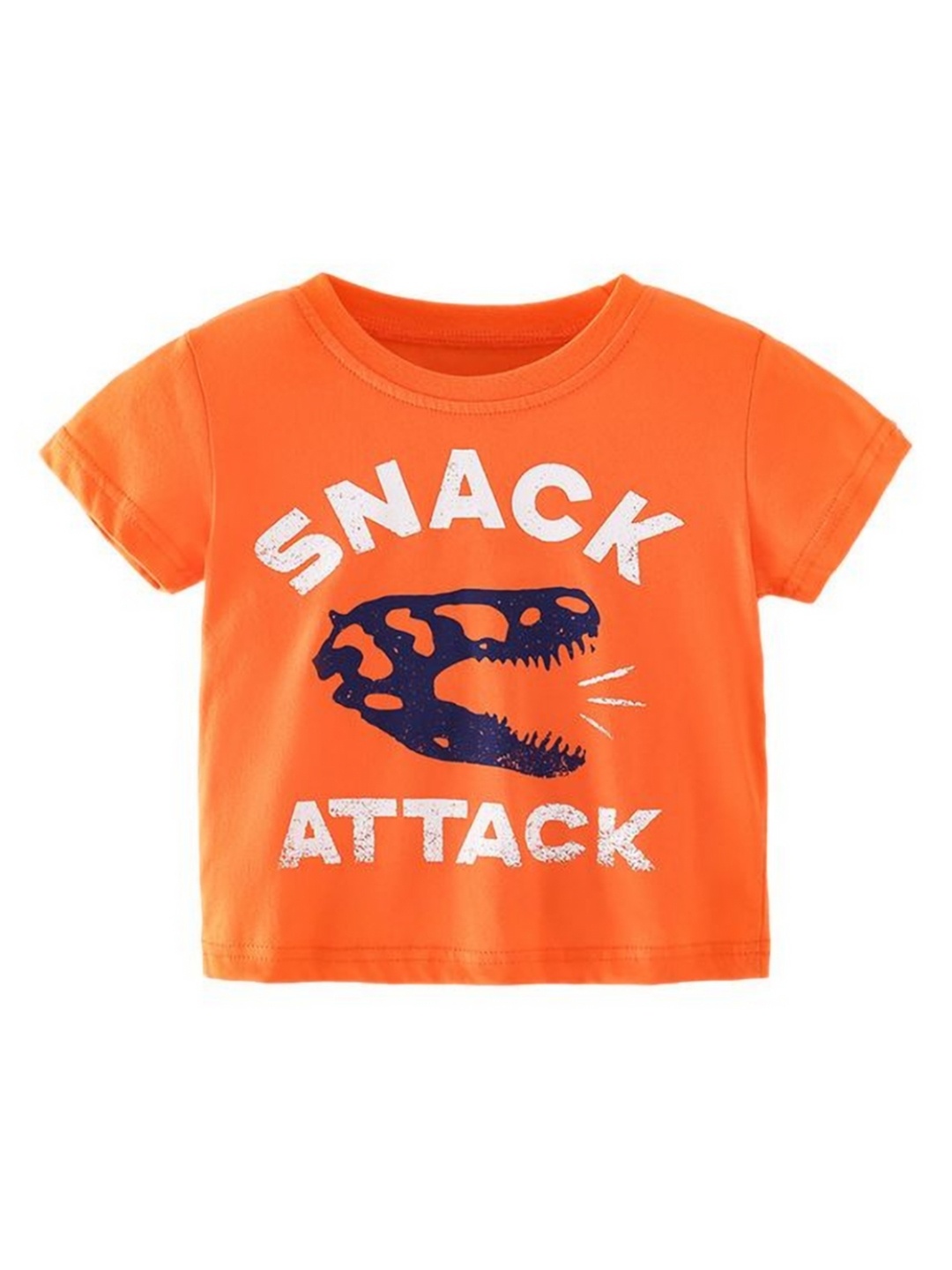 

StyleCast Boys Graphic Printed Round Neck T-shirt, Orange