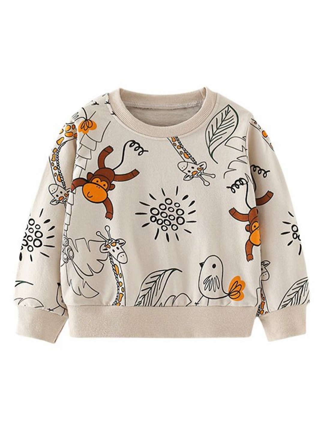 

StyleCast Boys Conversational Printed Round Neck T-shirt, Beige