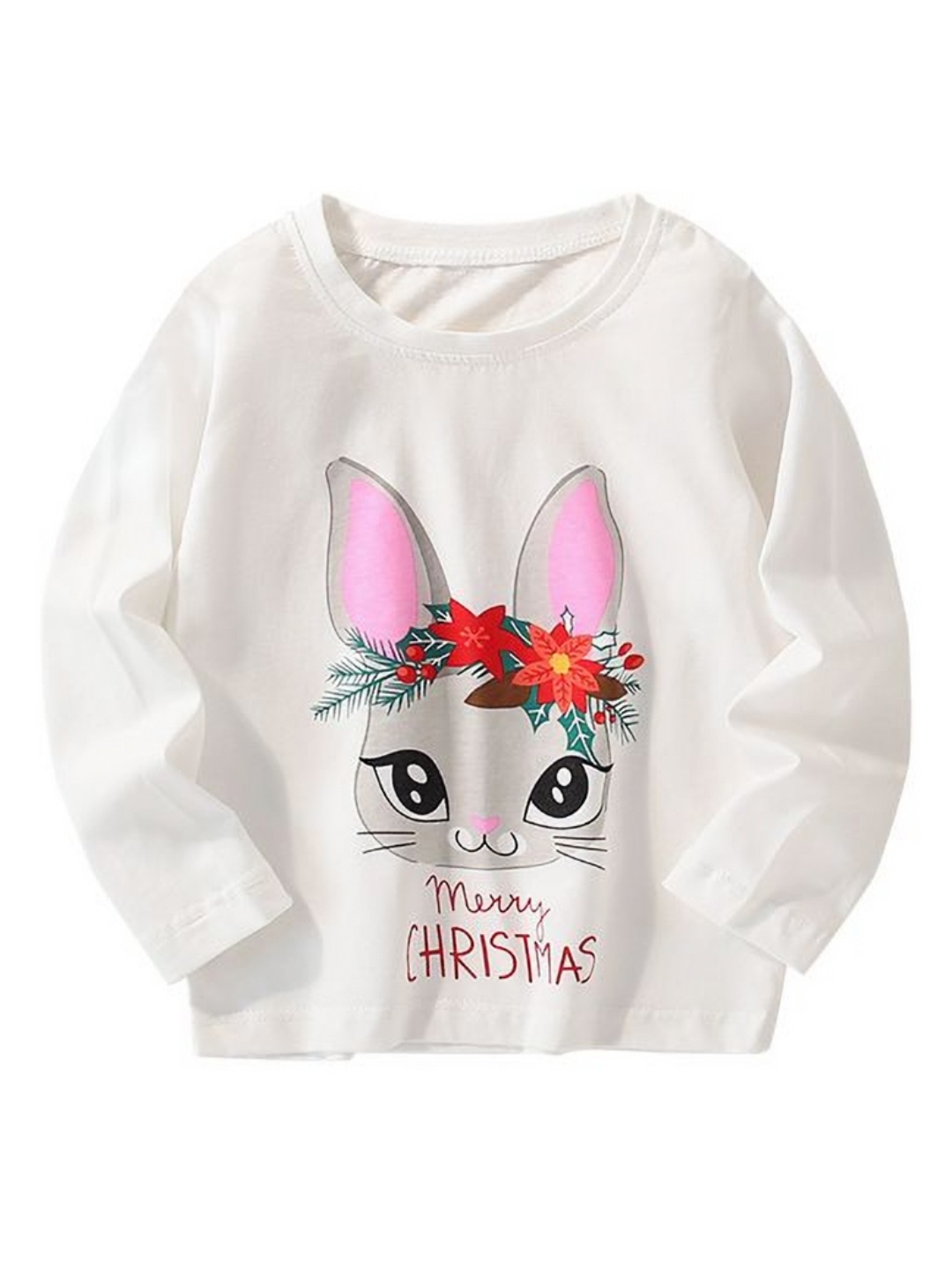 

StyleCast Girls Graphic Printed Round Neck T-shirt, White