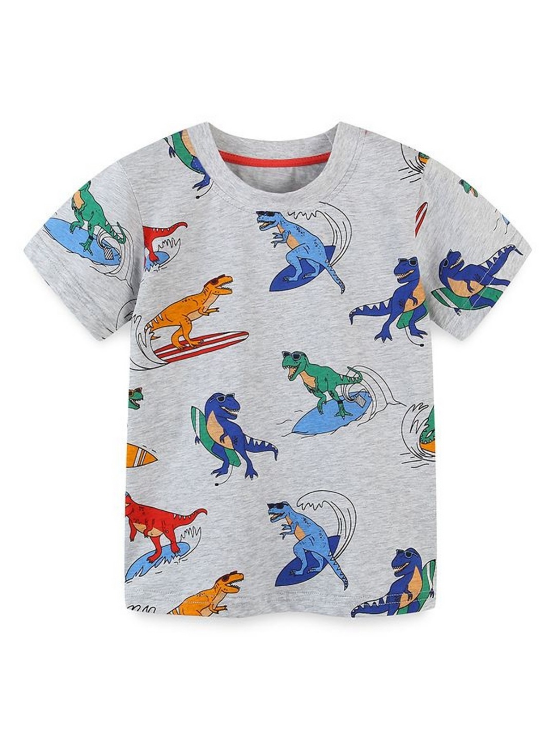 

StyleCast Boys Conversational Printed Round Neck T-shirt, Grey
