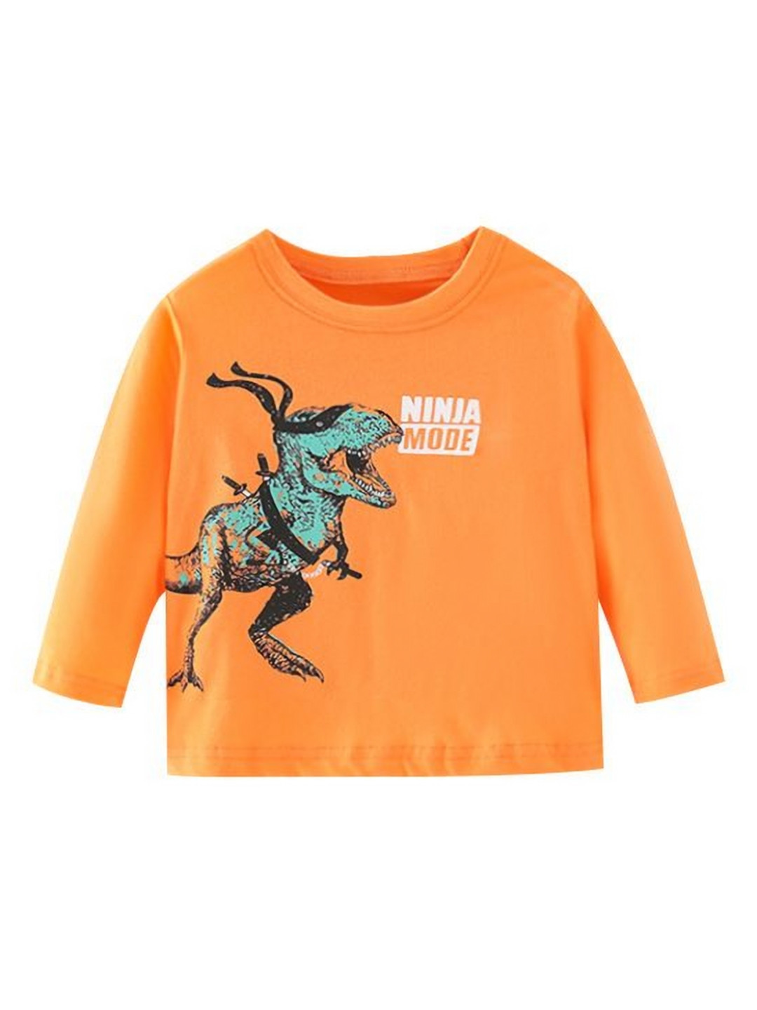 

StyleCast Boys Graphic Printed Round Neck T-shirt, Orange
