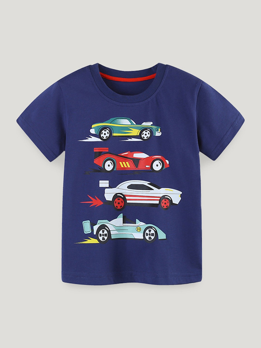 

StyleCast Boys Graphic Printed Round Neck T-shirt, Navy blue