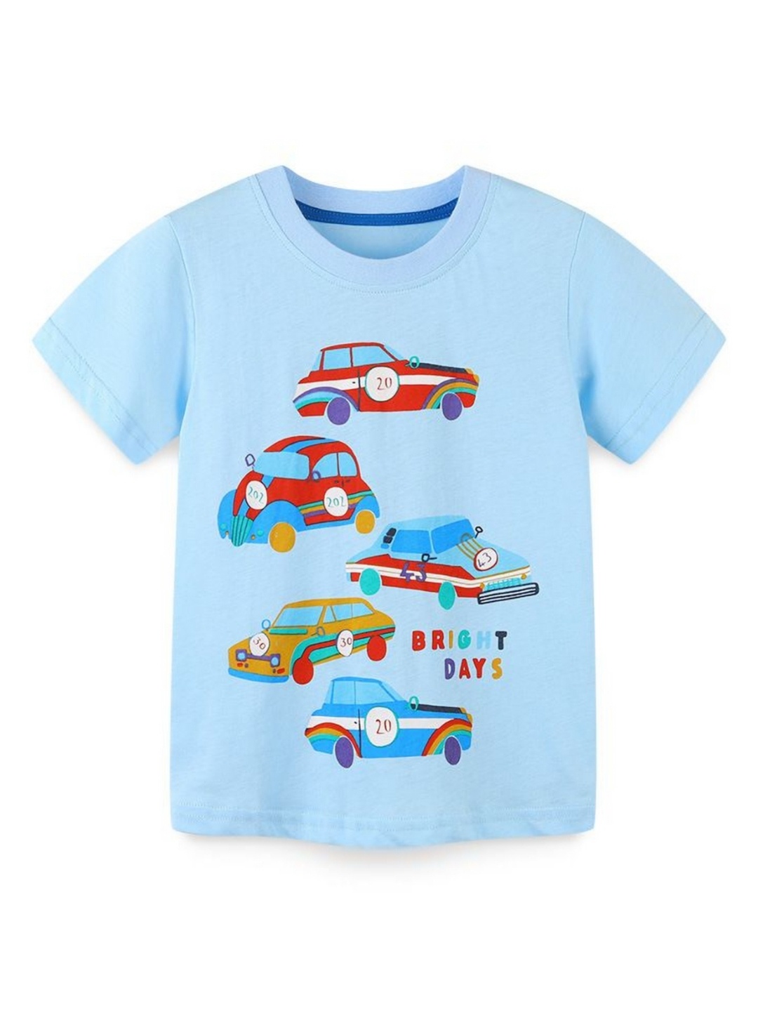 

StyleCast Boys Graphic Printed Round Neck T-shirt, Turquoise blue