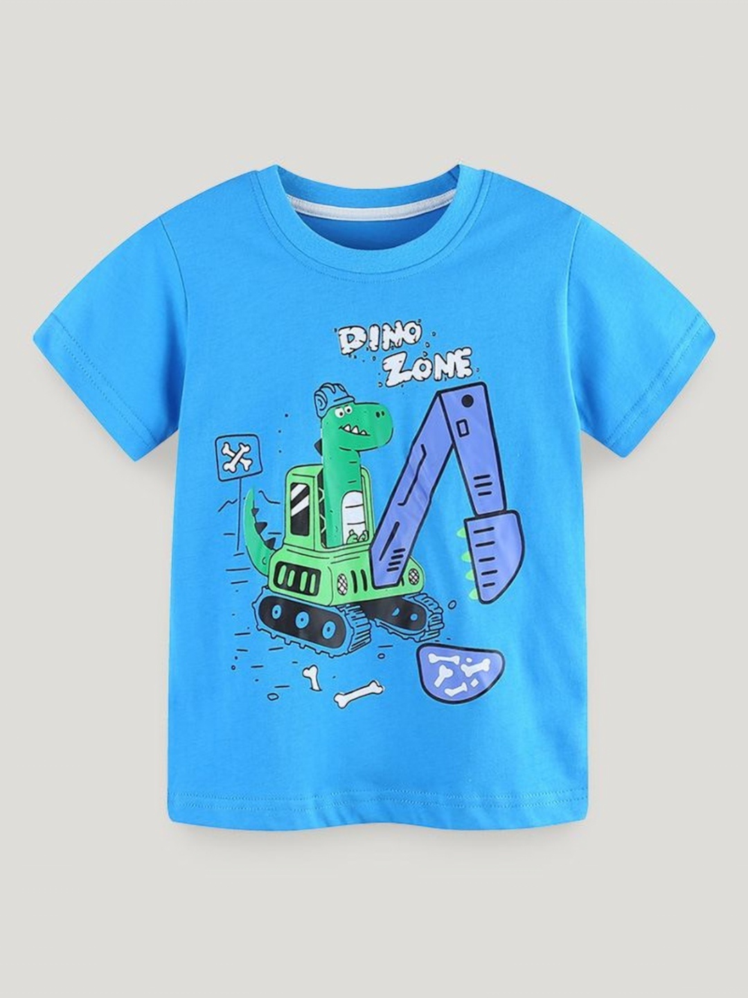 

StyleCast Boys Graphic Printed Round Neck T-shirt, Turquoise blue