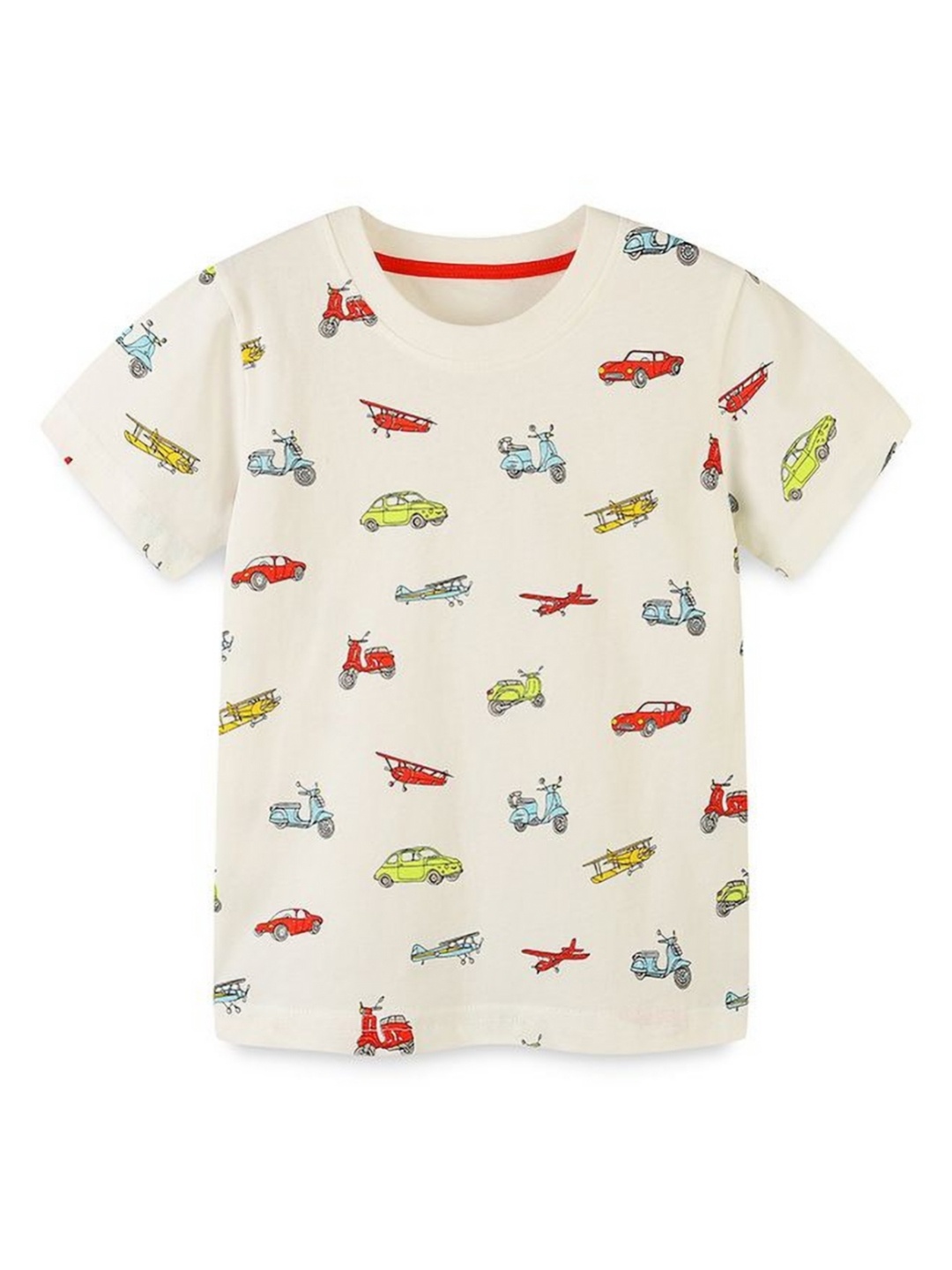 

StyleCast Boys Graphic Printed Round Neck T-shirt, White