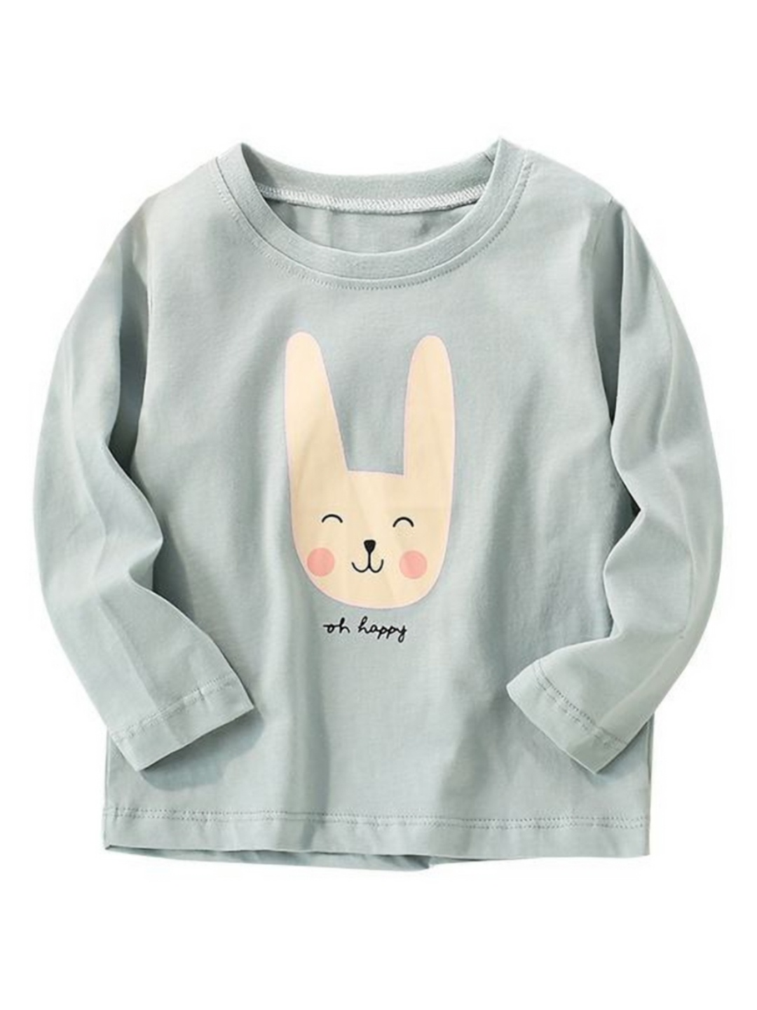 

StyleCast Girls Printed Solid Round Neck Cotton T-shirt, Grey