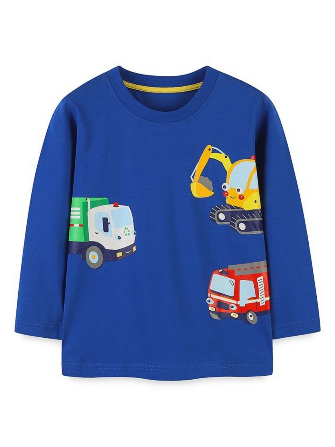 

StyleCast Boys Printed Solid Round Neck Cotton T-shirt, Blue