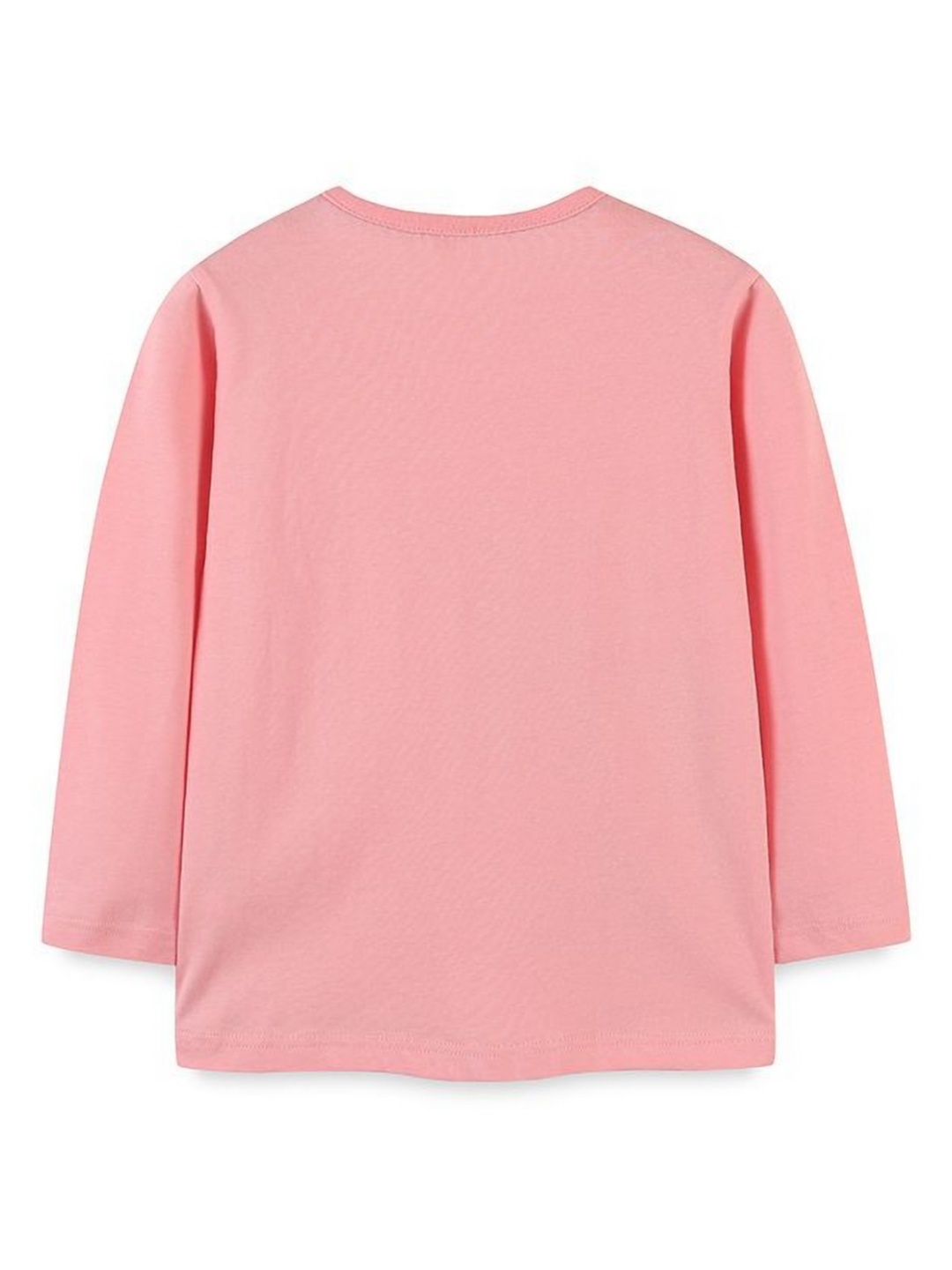 

StyleCast Girls Printed Solid Round Neck Cotton T-shirt, Pink