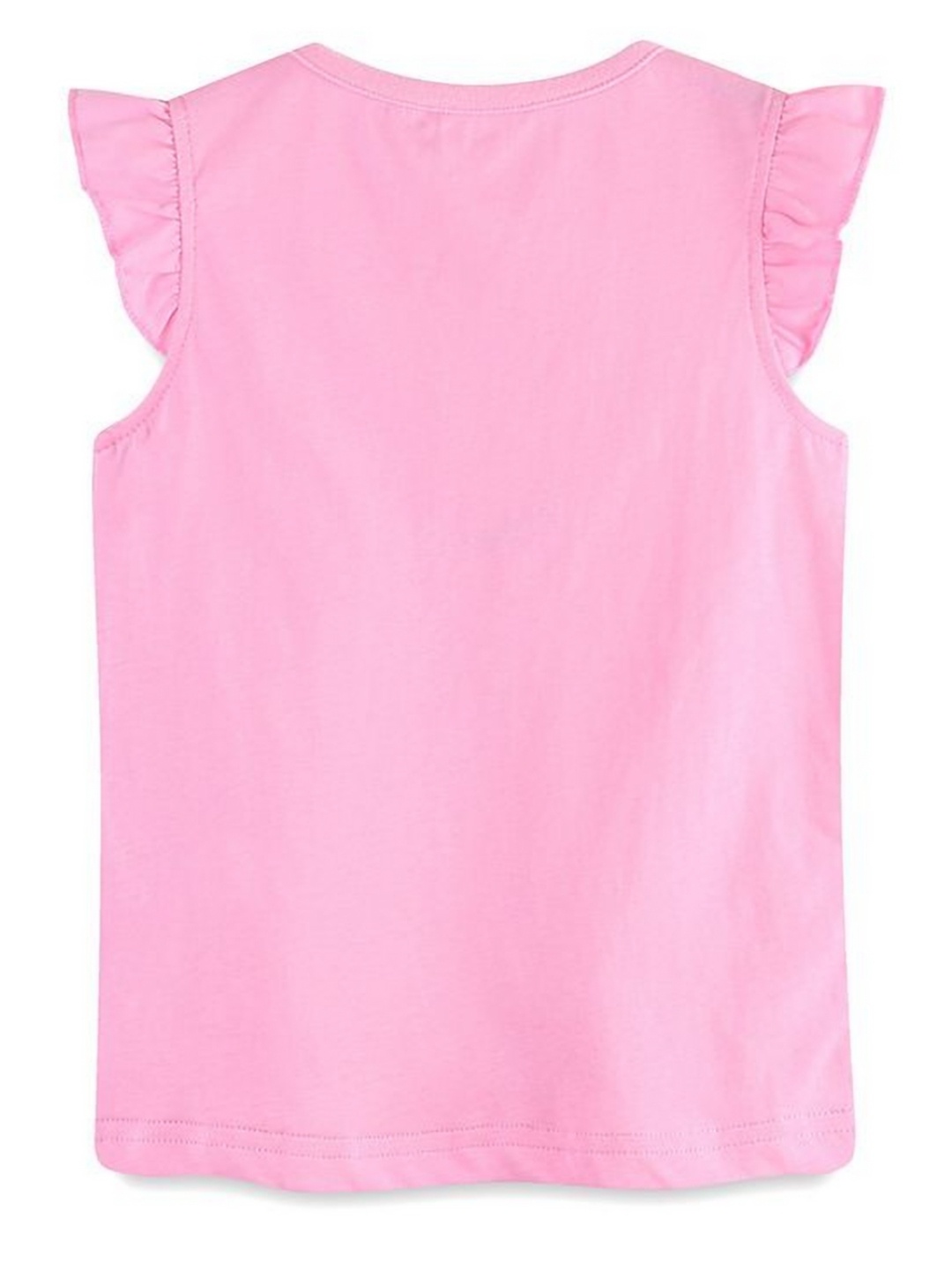 

StyleCast Girls Graphic Printed Solid Round Neck Cotton T-shirt, Pink