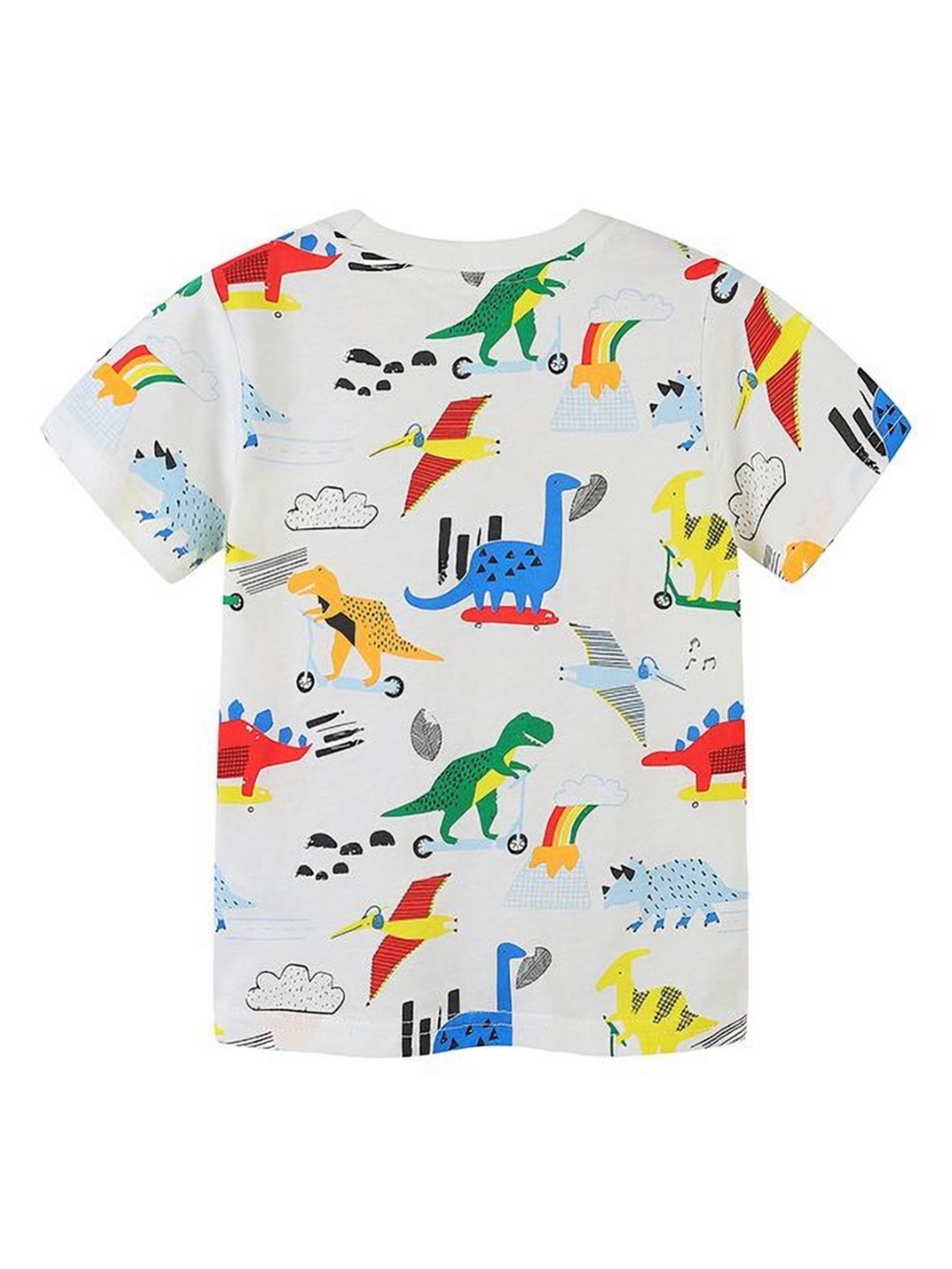 

StyleCast Boys Conversational Printed Round Neck Cotton T-shirt, White