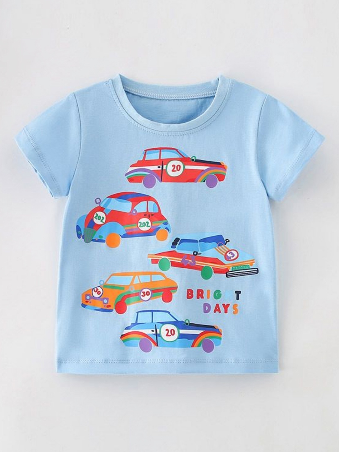 

StyleCast Boys Typography Printed Round Neck Cotton T-shirt, Blue