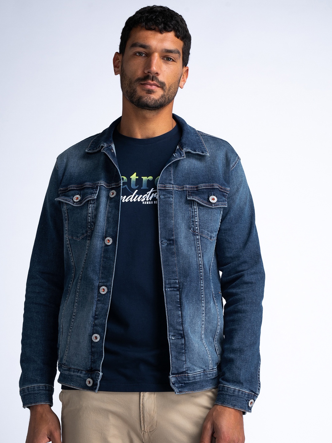 

Petrol Denim Jacket, Blue