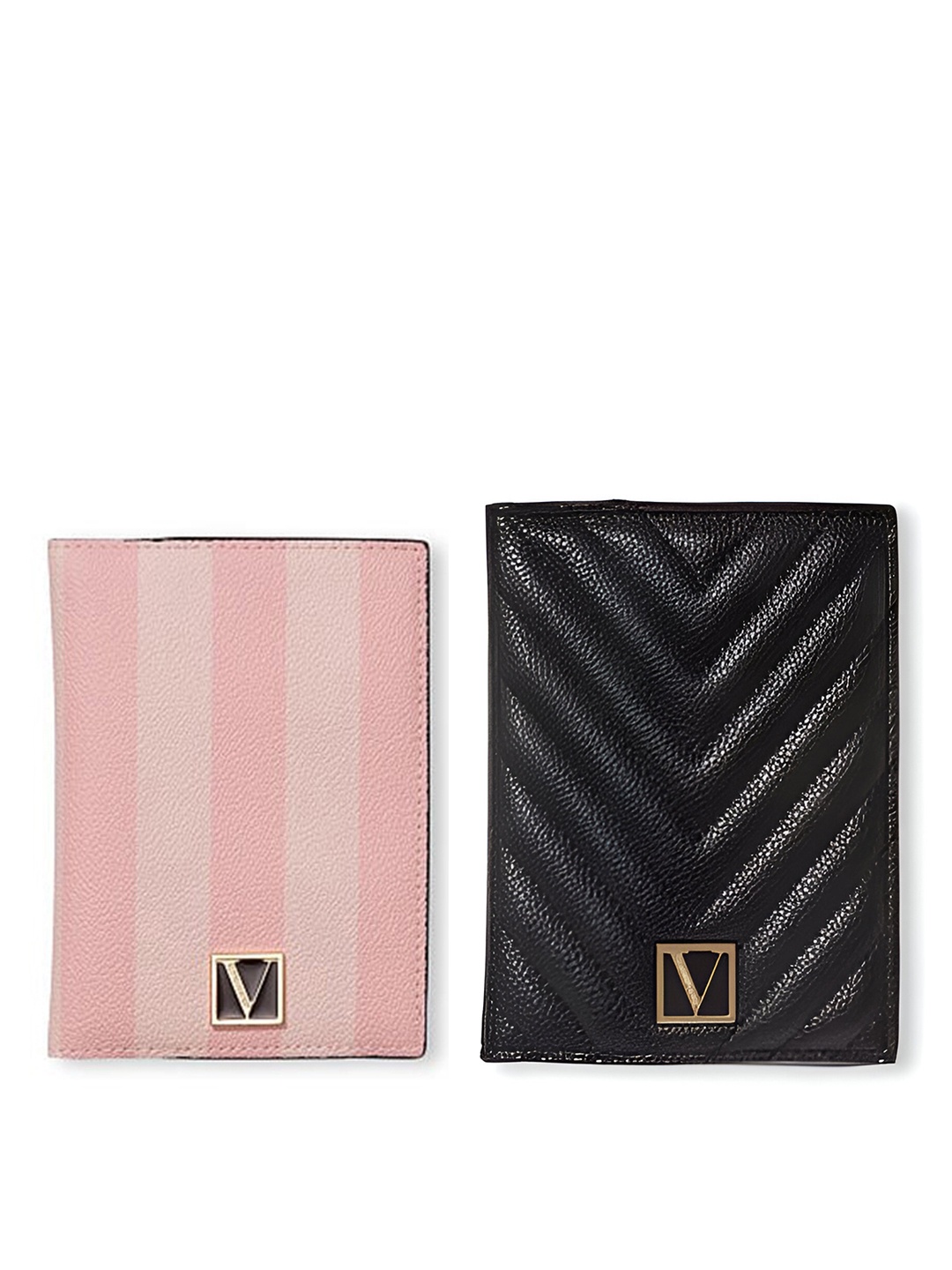 

Victoria's Secret Women Set of 2 Passport Case, Pink