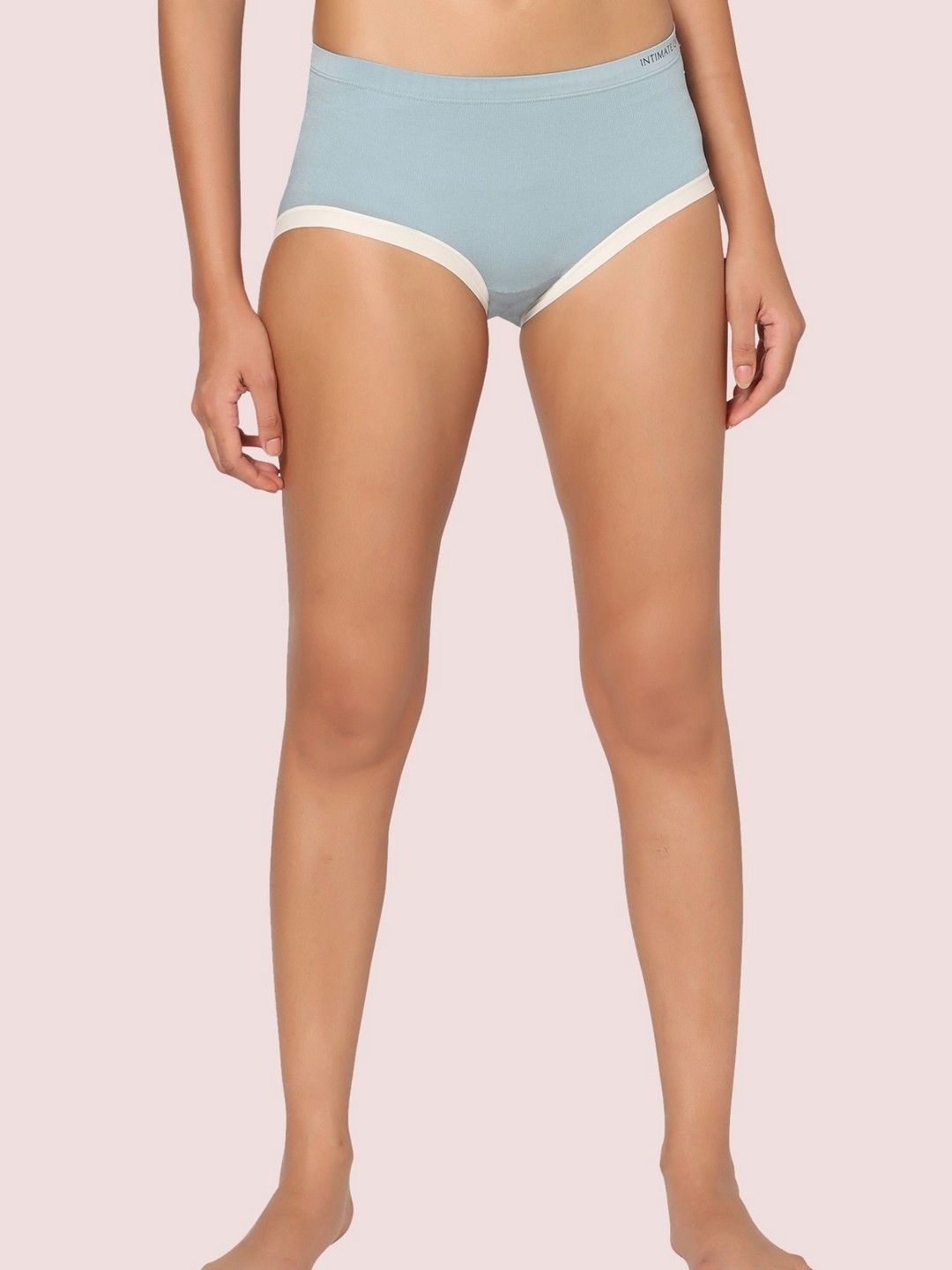

INTIMATE QUEEN Anti Bacterial Mid Rise Hipster Brief, Blue