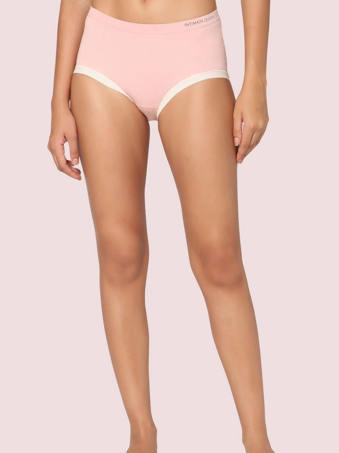 

INTIMATE QUEEN Mid-Rise Pregnancy Bliss: Yew Tree Bae Super Soft pH Hipster Briefs, Pink