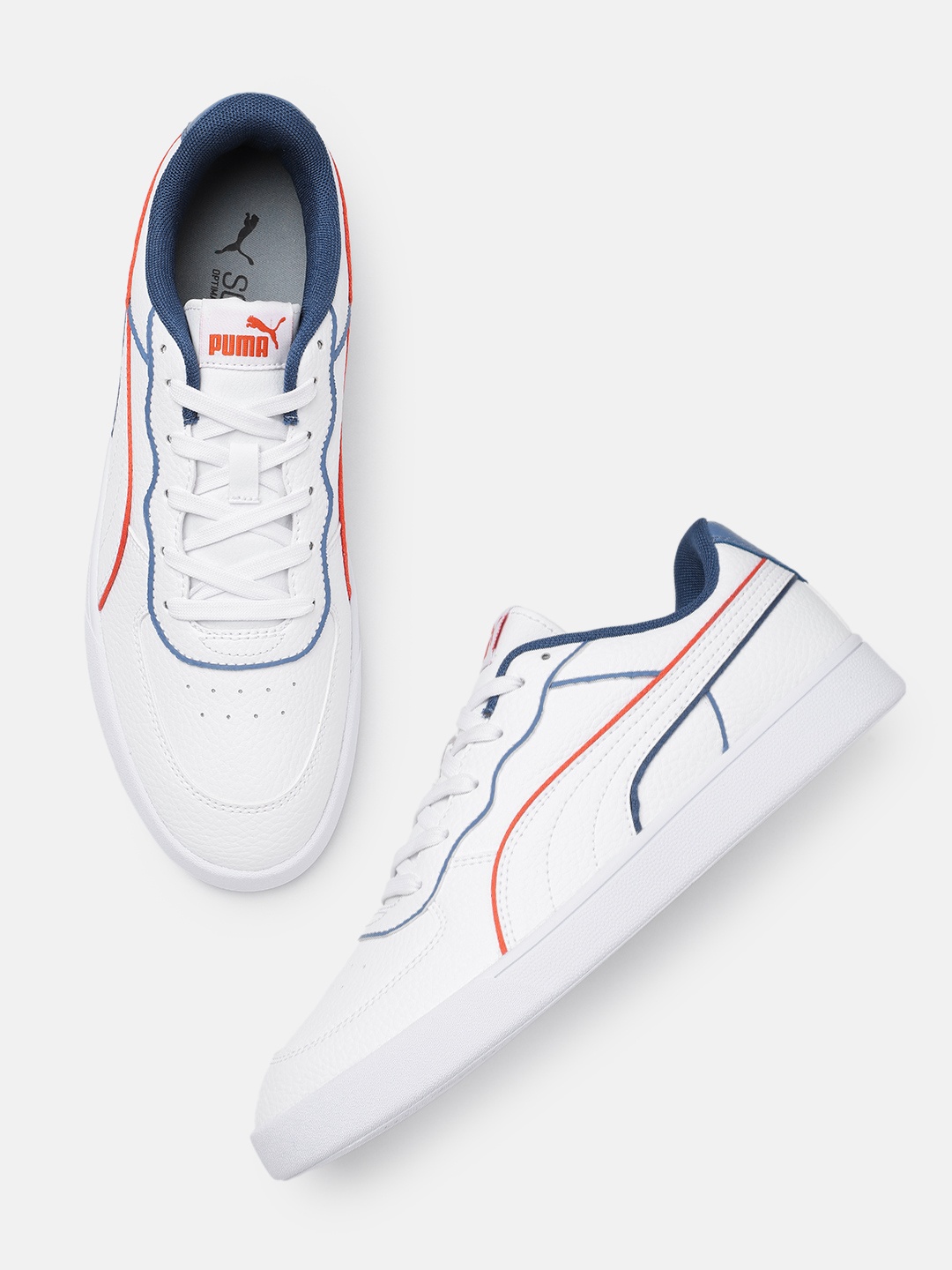 

Puma Men Galaxium Perforations Sneakers, White