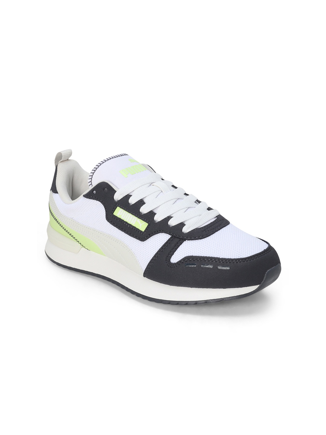 

Puma Unisex R78 Res Colourblocked Sneakers, Grey