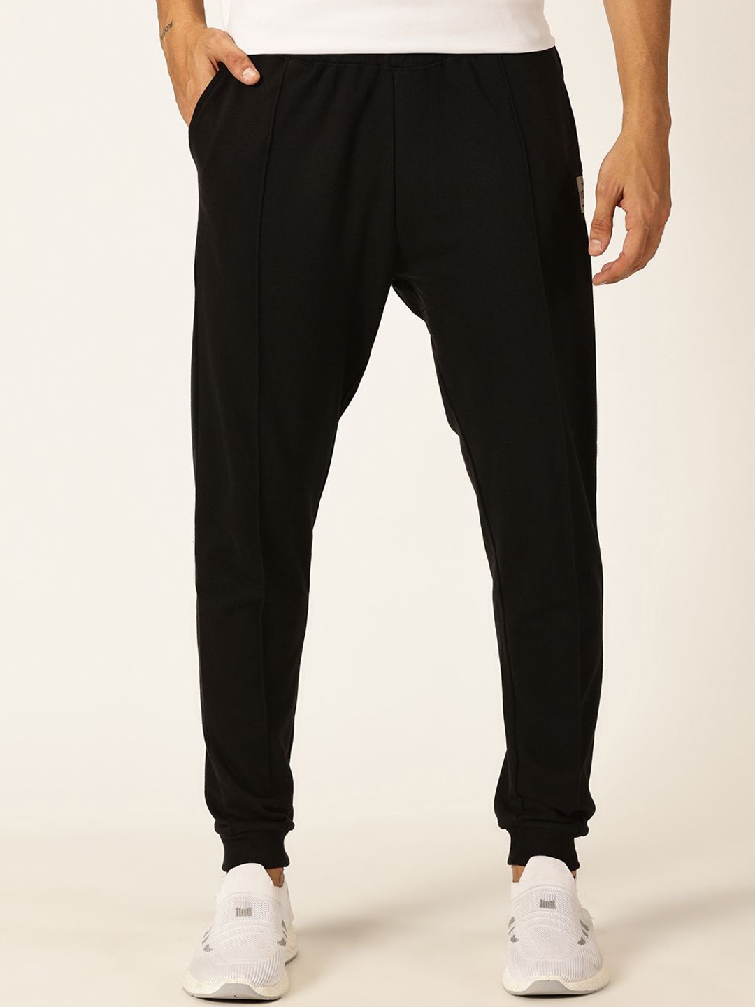 

Thomas Scott Men Mid-Rise Straight-Fit Joggers, Black