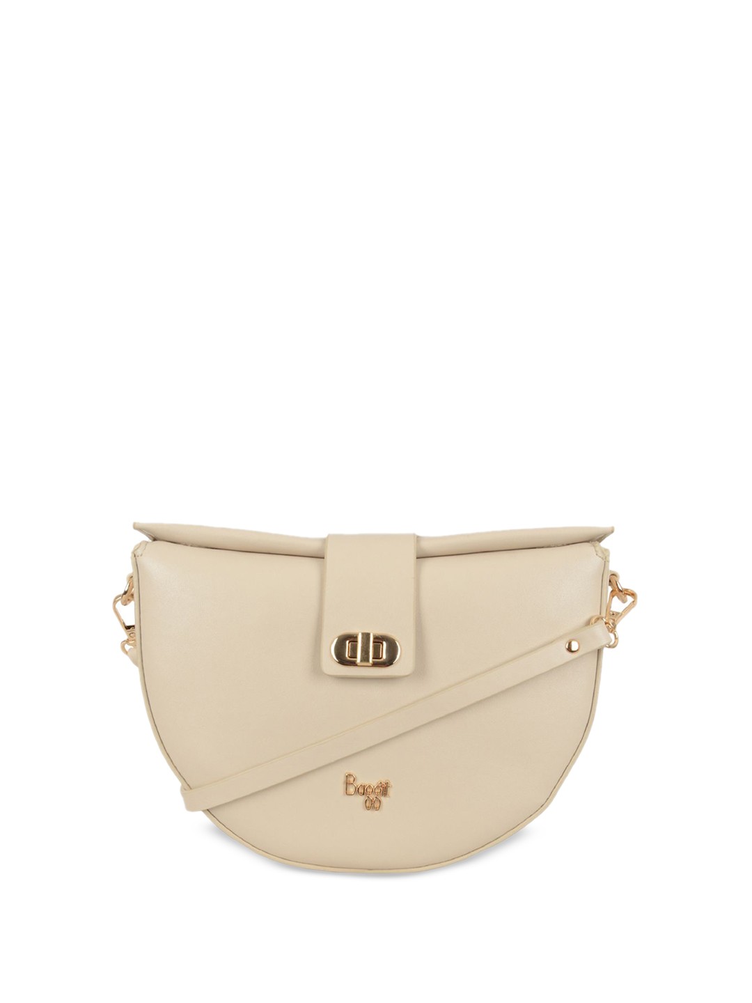 

Baggit Half Moon Solid Sling Bag, White