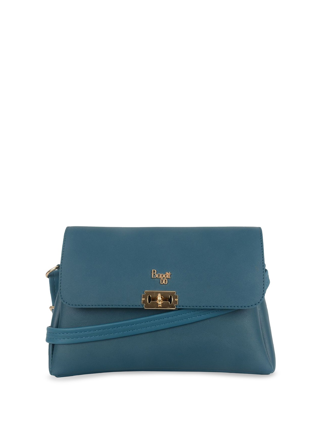 

Baggit PU Structured Sling Bag, Green