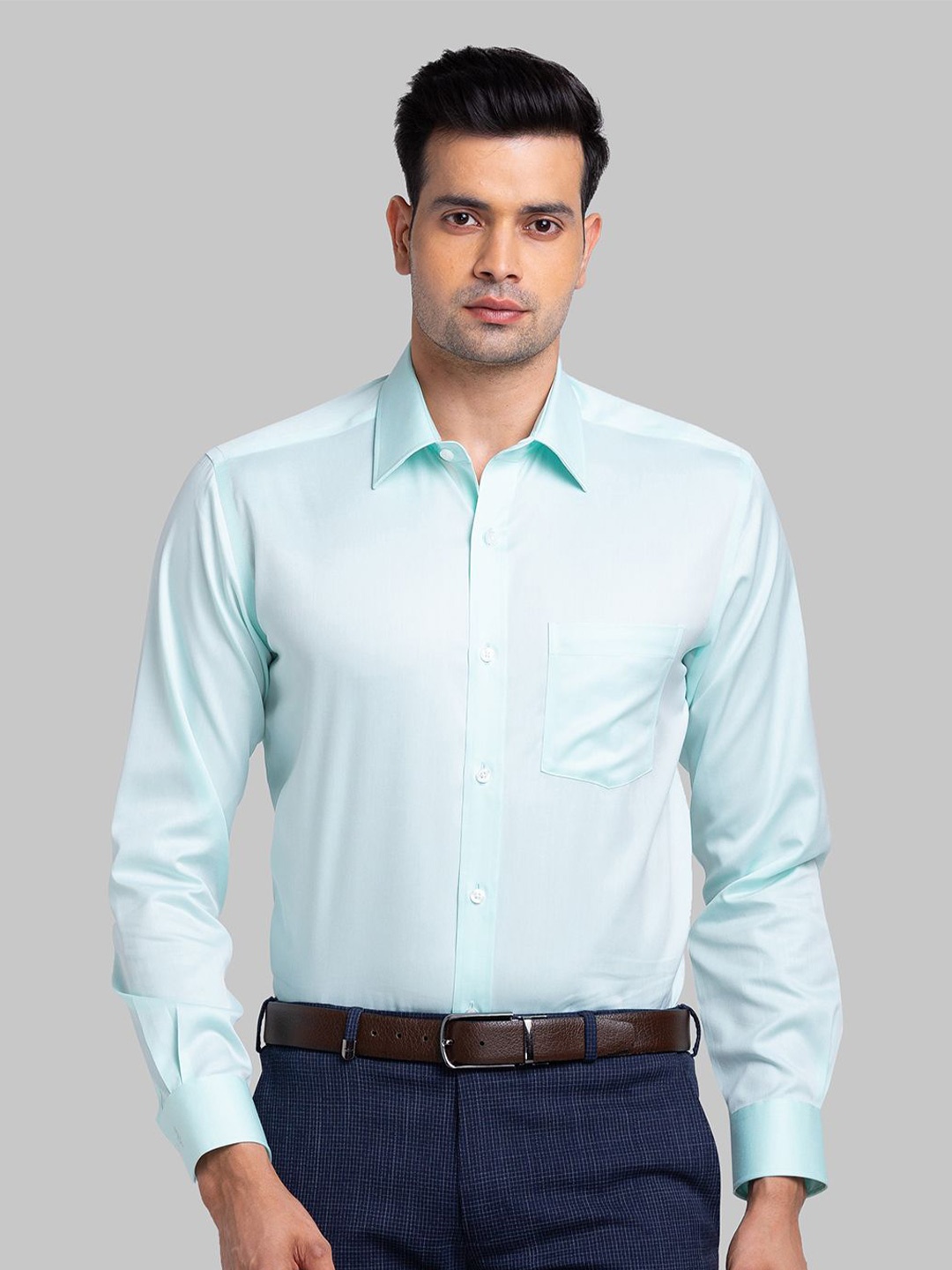 

Park Avenue Men Opaque Casual Shirt, Blue